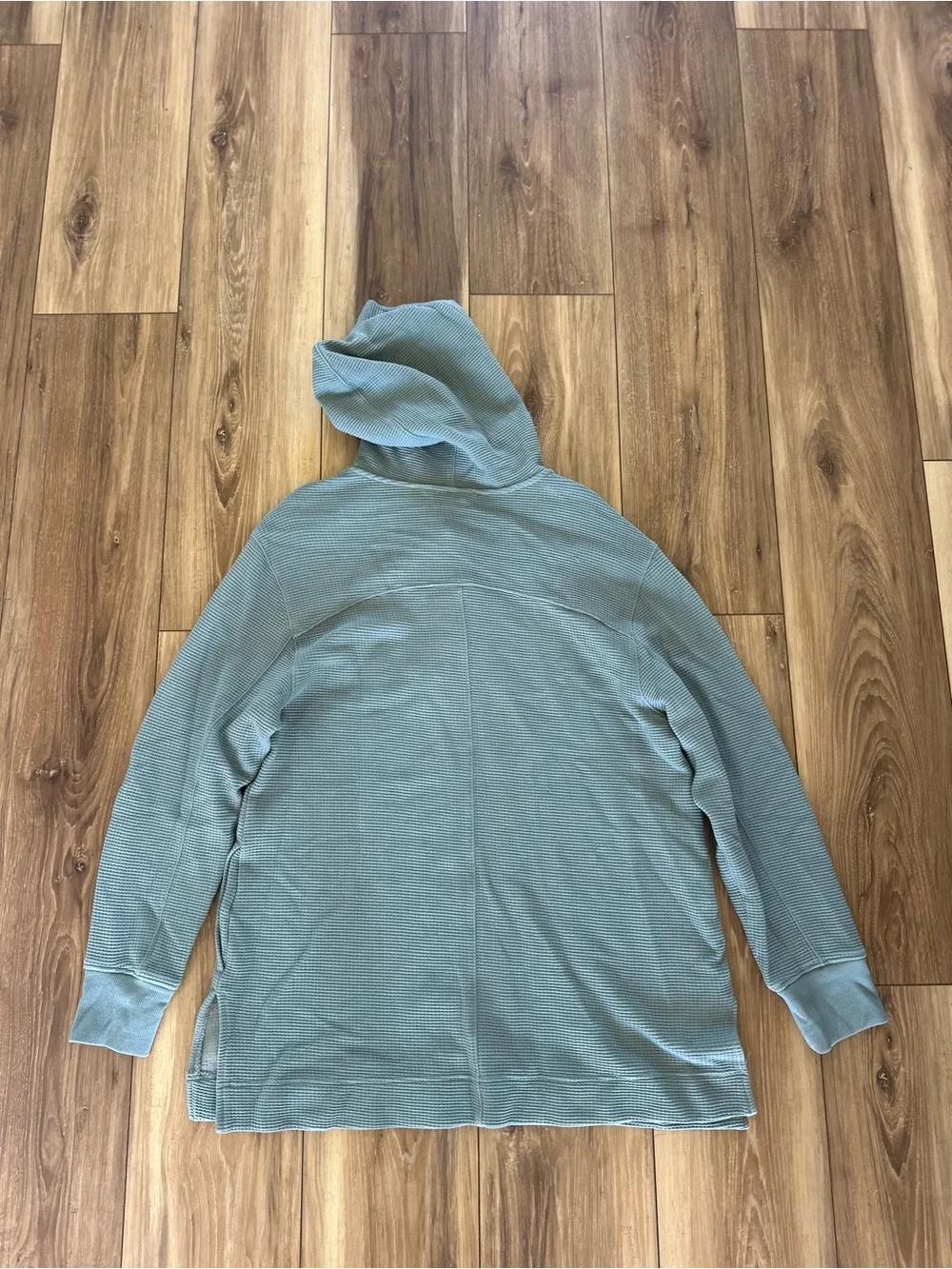 Athleta womens coaster luxe waffle hoodie size medium